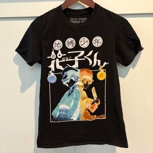 Toilet-Bound Hanako-kun Anime T Shirt XS Black Goodie Two Sleeves Graphic Tee XS